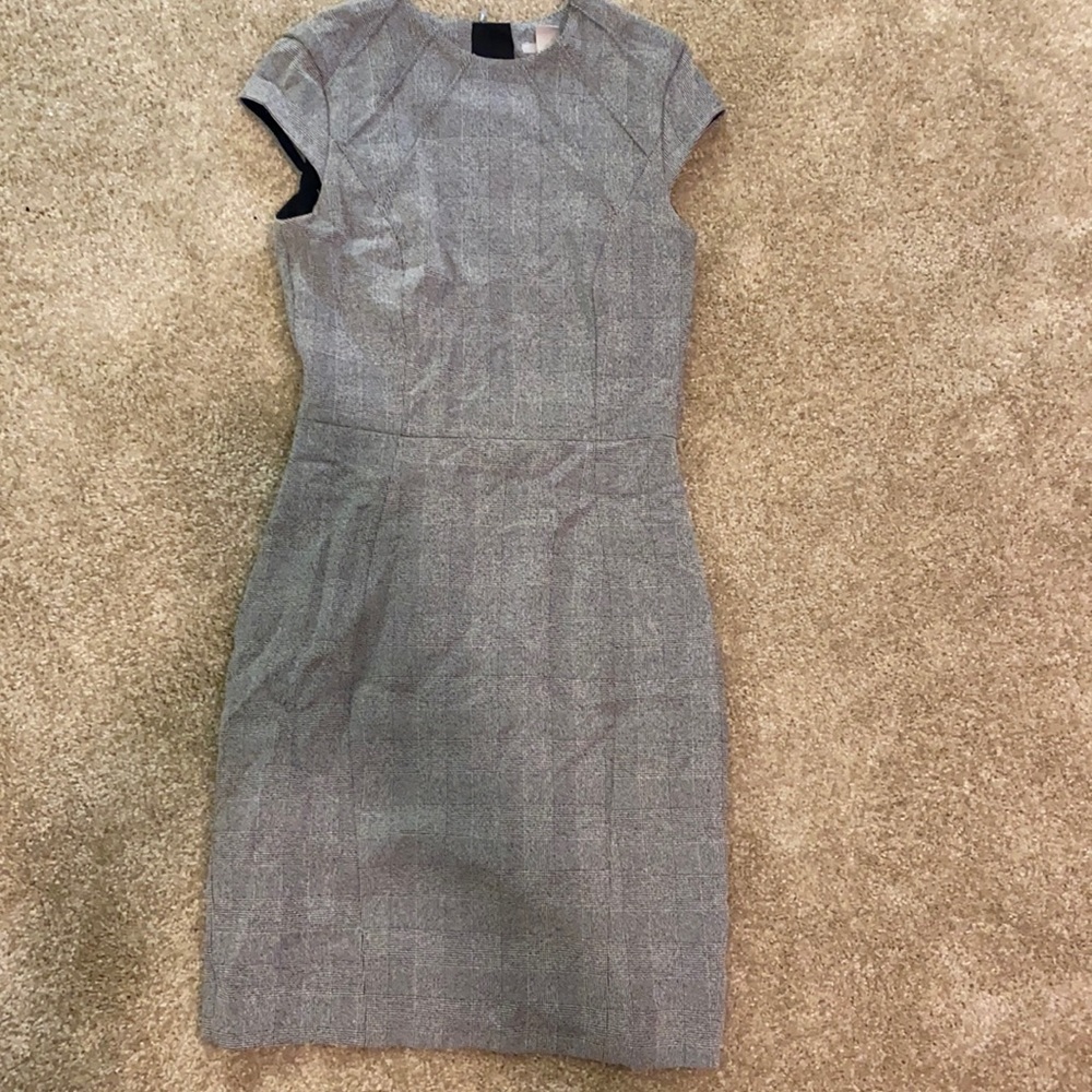 H&M PLAID DRESS